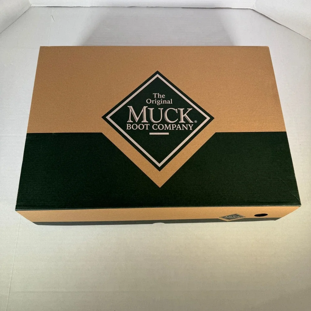 Muck Boot Company Edgewater Hi Men 8 Moss Green Waterproof Rubber Boots EWH-333T